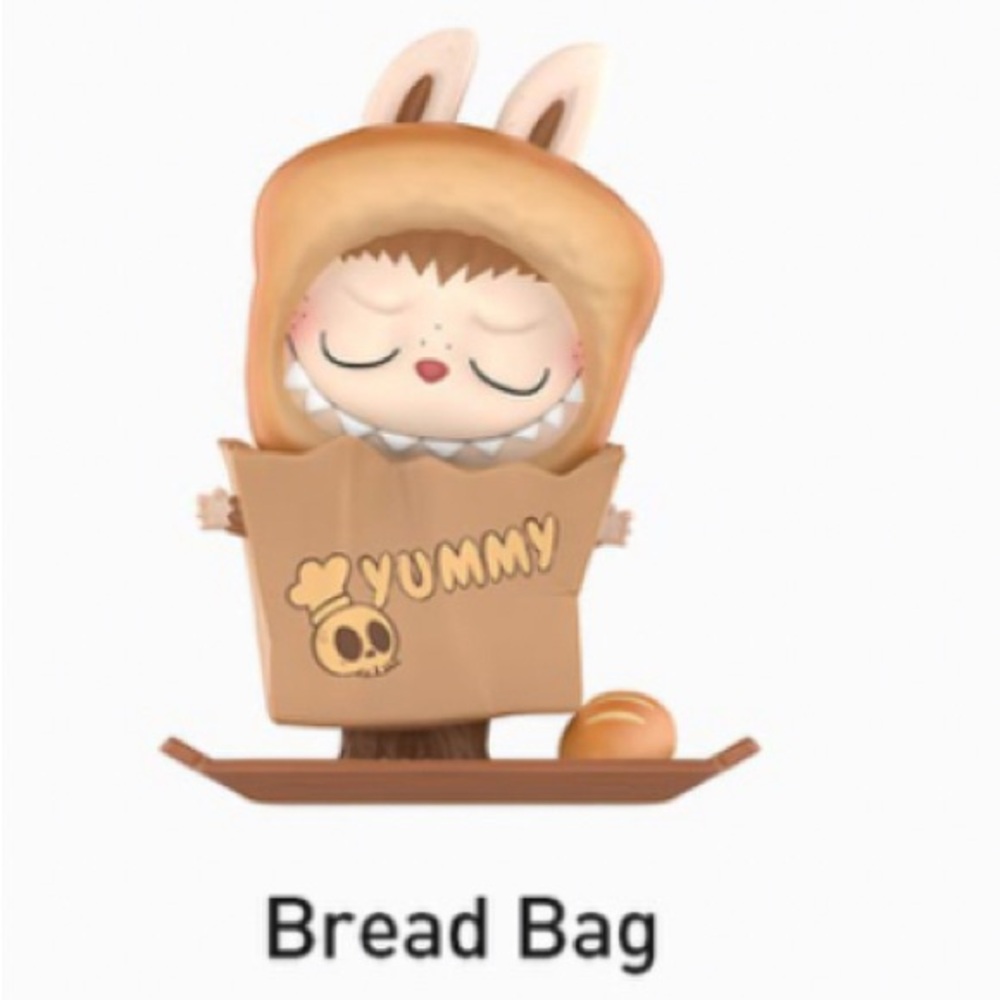 THE MONSTERS ALMOST HIDDEN SERIES FIGURES AUTHENTIC POP MART BREAD BAG.